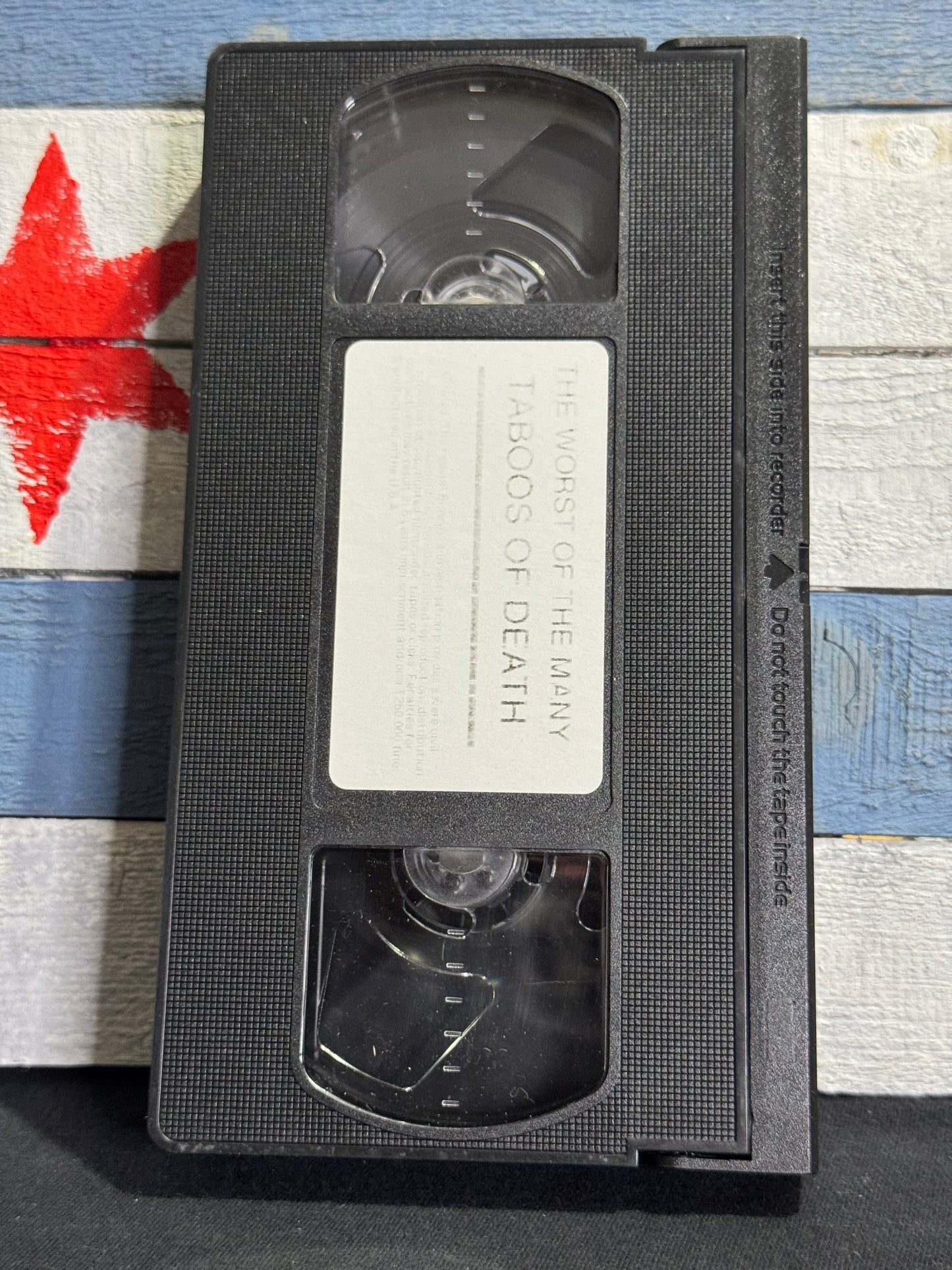 The Worst of the Many Taboos of Death - VHS Used