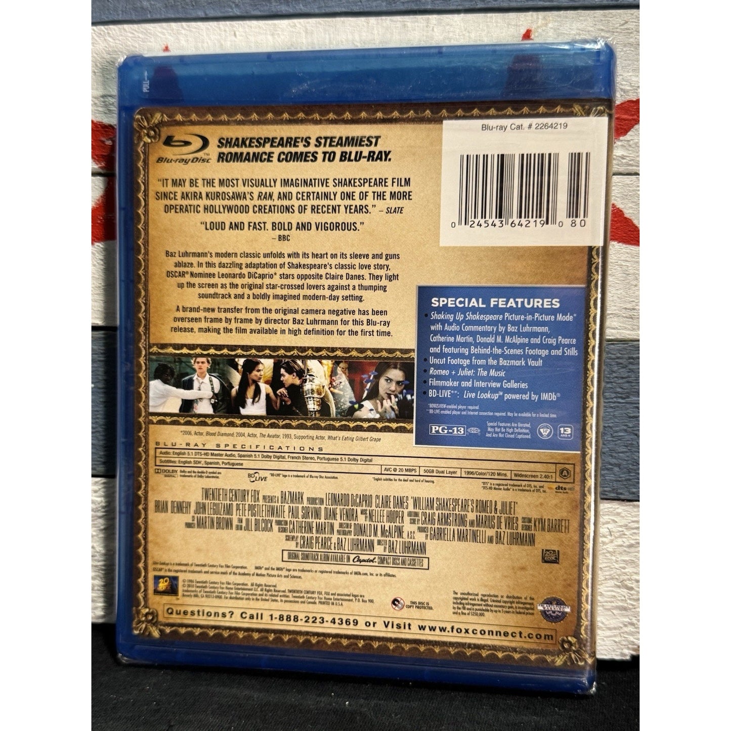 Romeo + Juliet - Blu-Ray