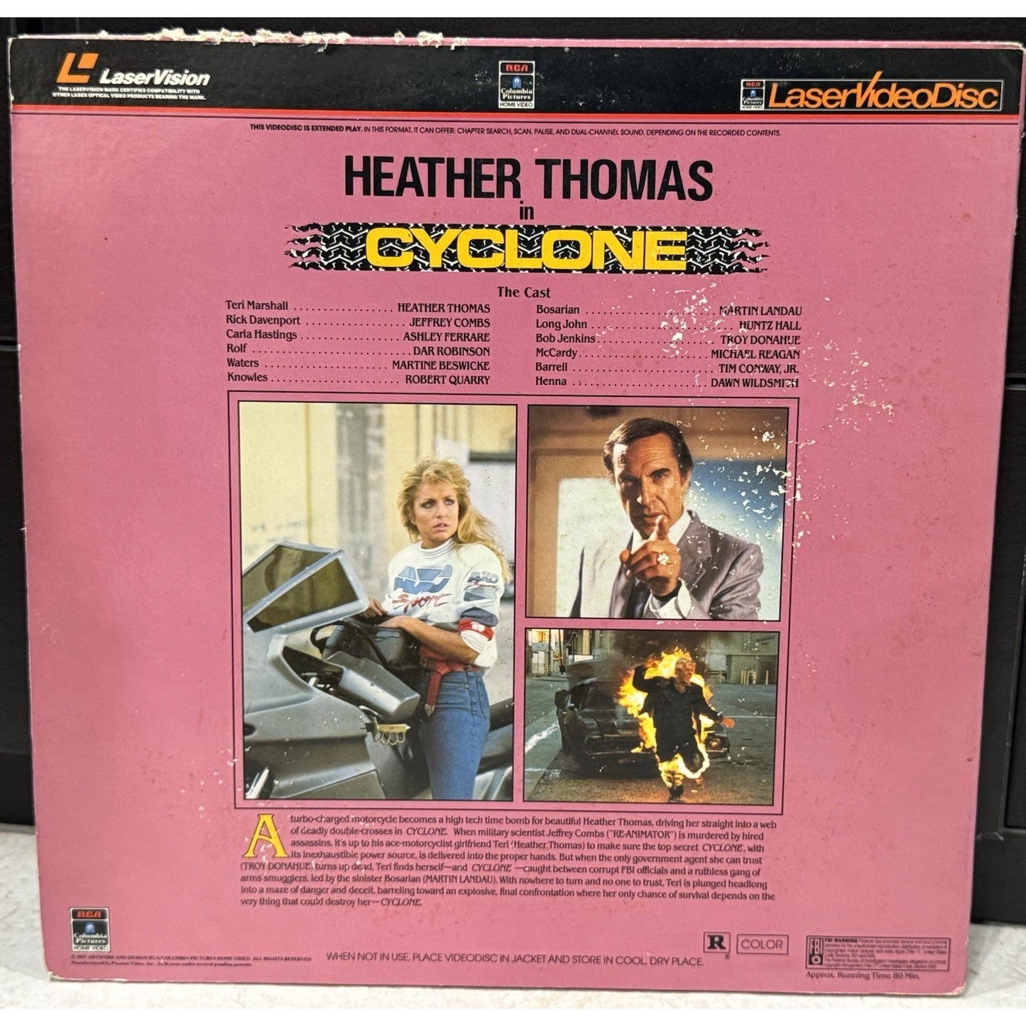 Cyclone - Laserdisc Used