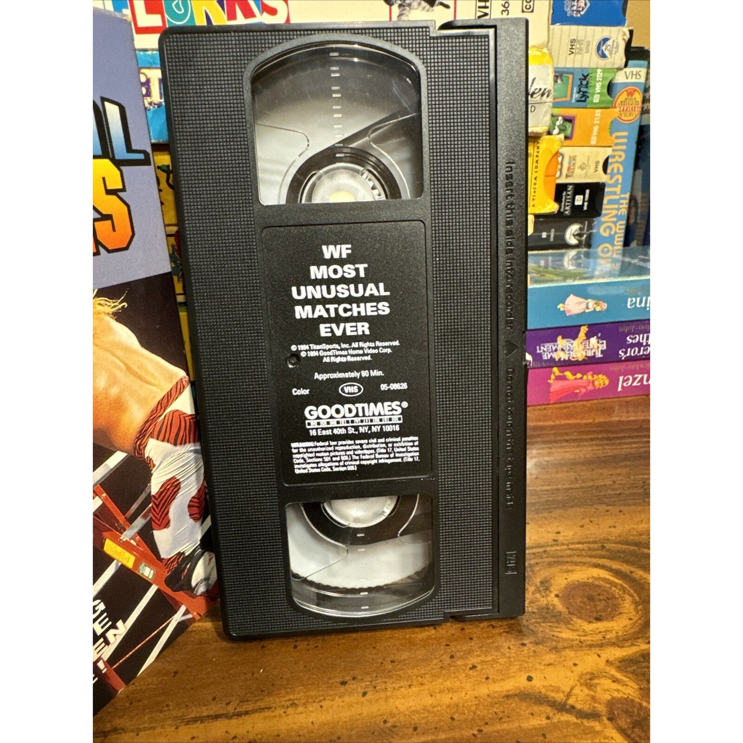 WWF Most Unusual Matches - VHS Used