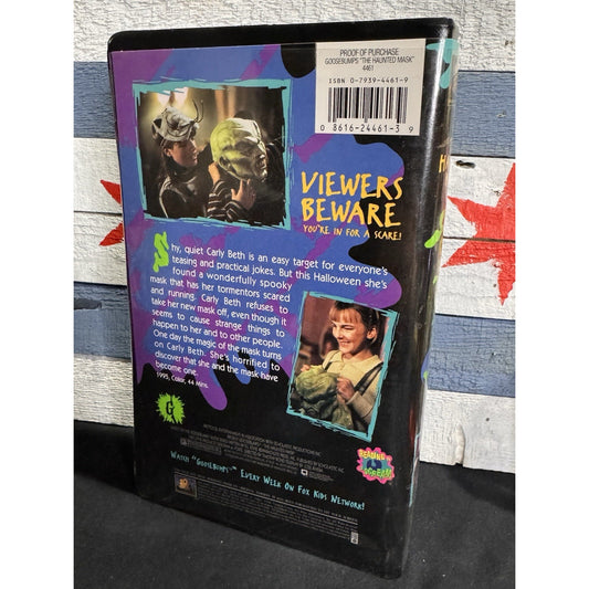 Goosebumps The Haunted Mask - VHS Used