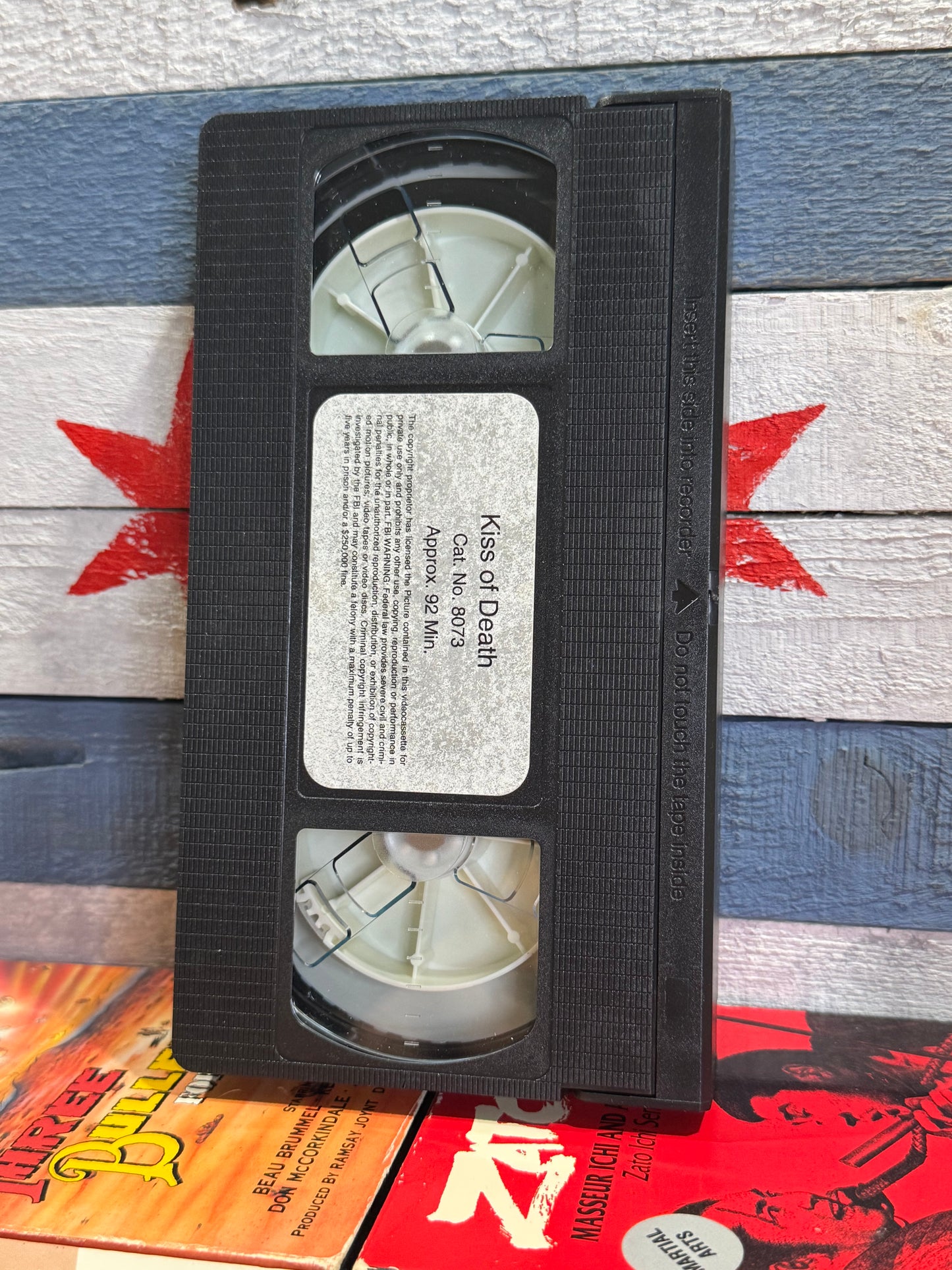 Fu Manchu Kiss of Death (The Blood of Fu Manchu) - VHS Used