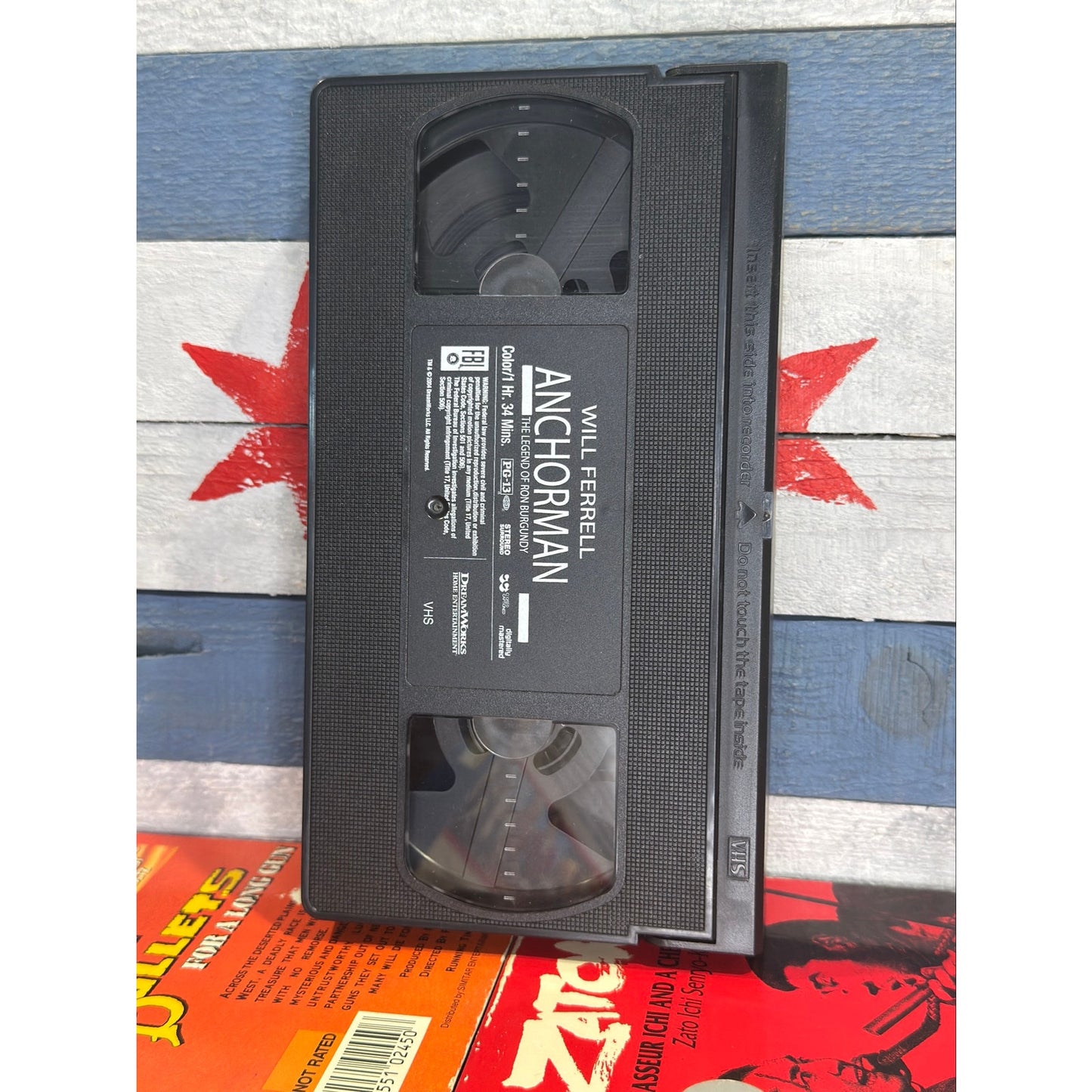 Anchorman The Legend of Ron Burgundy - VHS Used