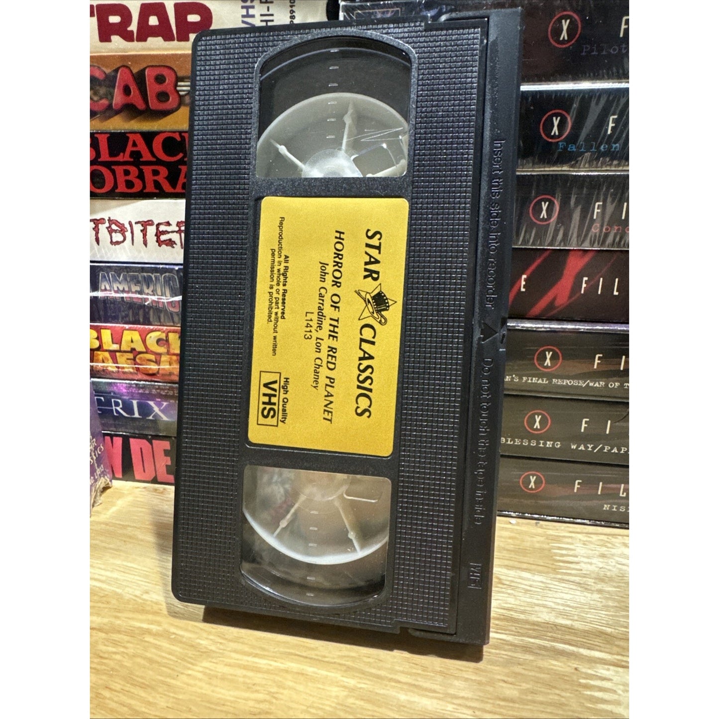 Horrors of the Red Planet - VHS Used