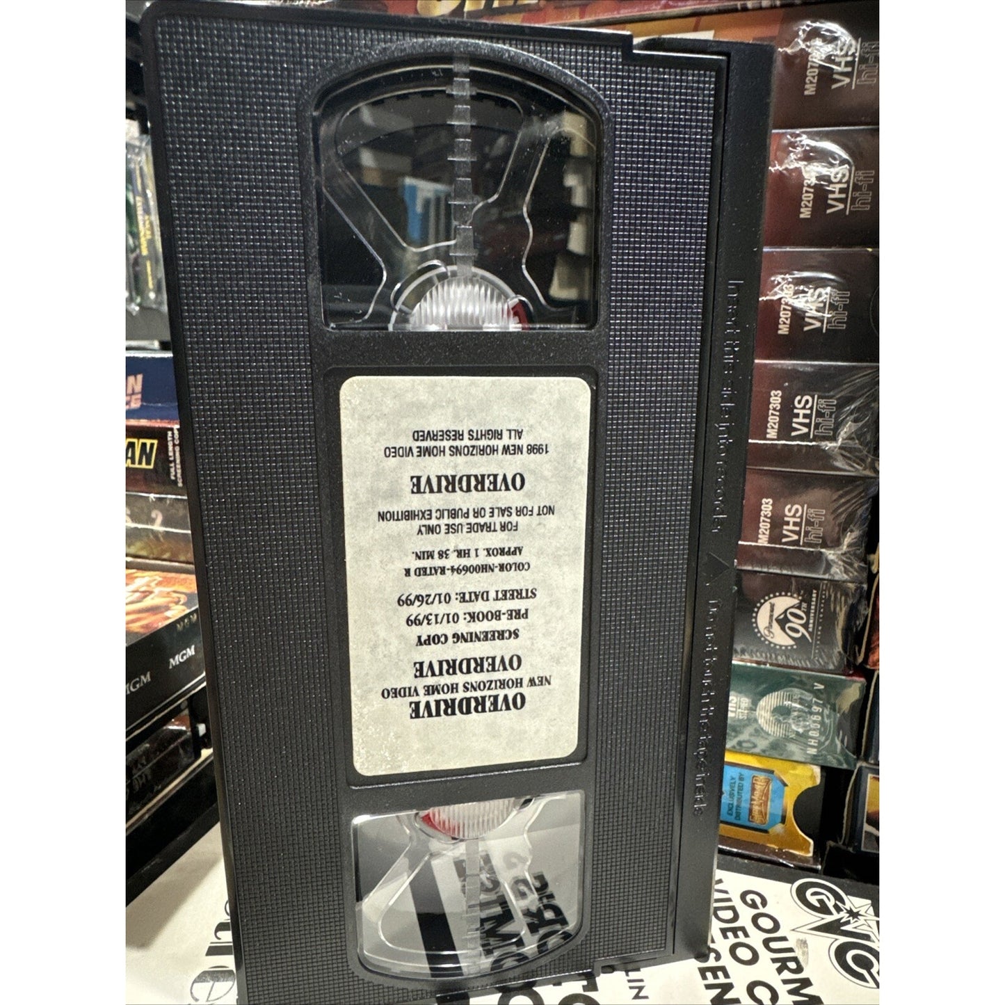 Overdrive Promo Screener - VHS Used