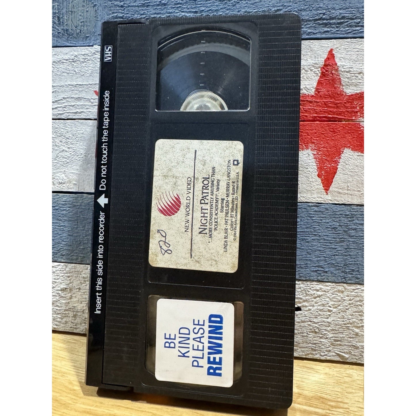 Night Patrol - New World Video VHS Used