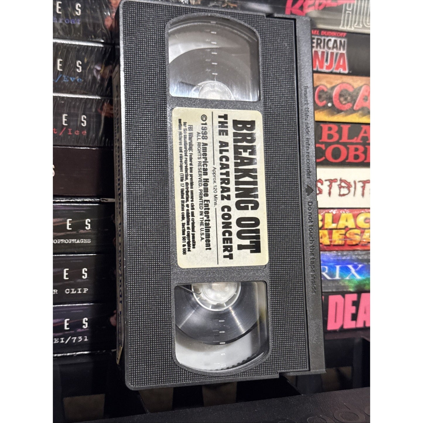 Breaking Out: The Alcatraz Concert - VHS Used