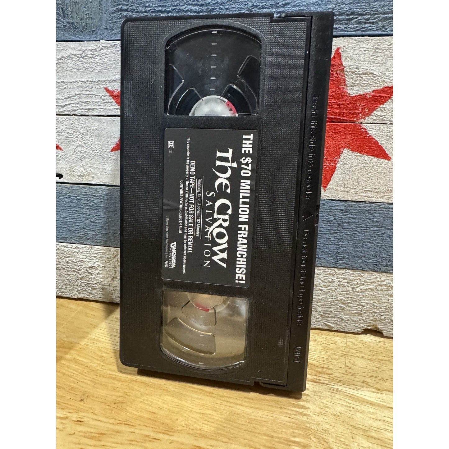 The Crow: Salvation - Screener VHS Used