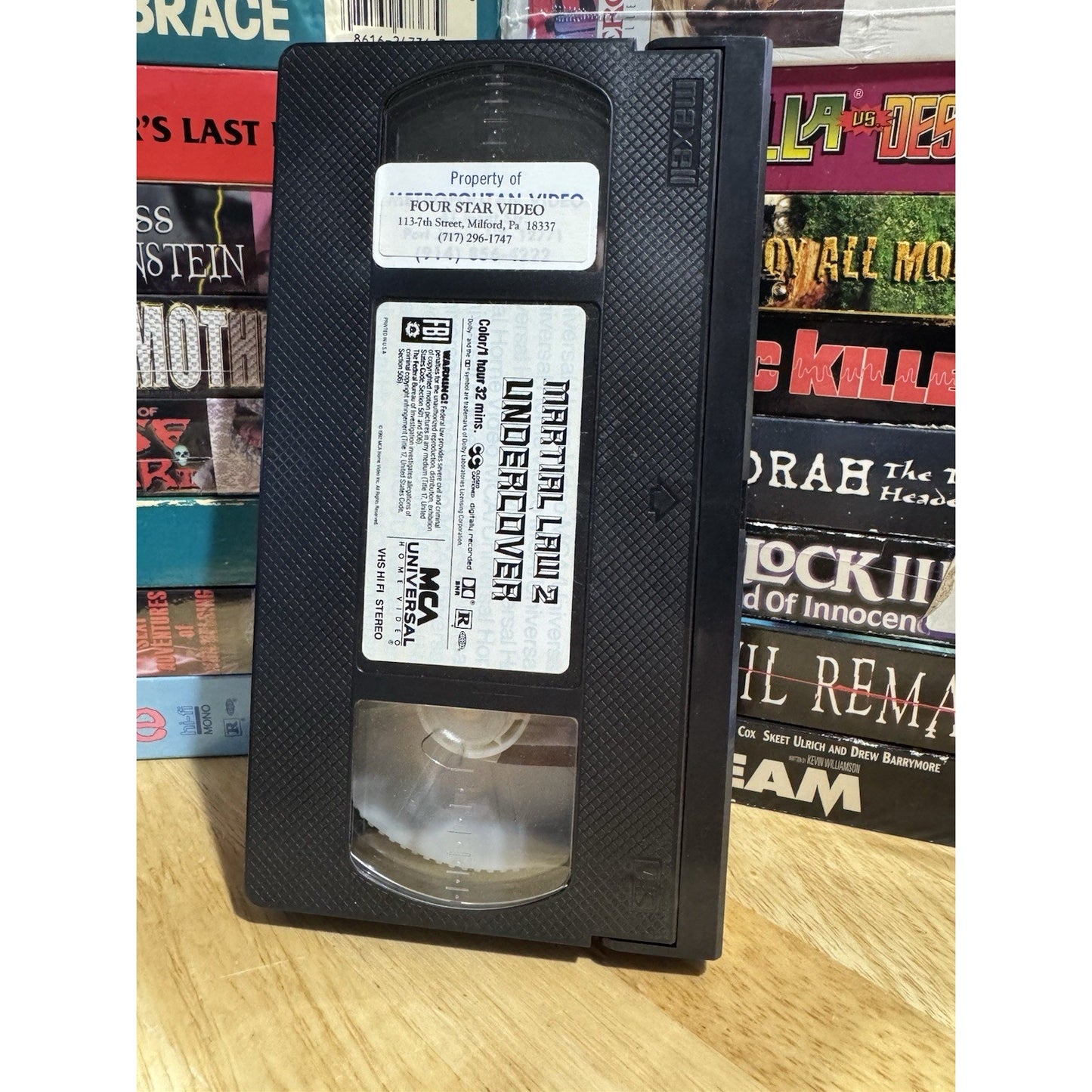 Martial Law 2: Undercover - VHS Used