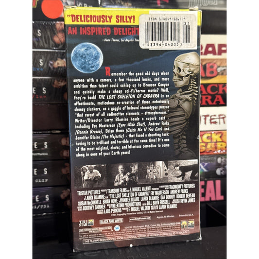 The Lost Skeleton Of Cadavra - VHS Used