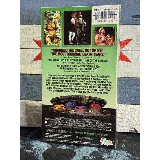 Teenage Mutant Ninja Turtles The Movie - VHS
