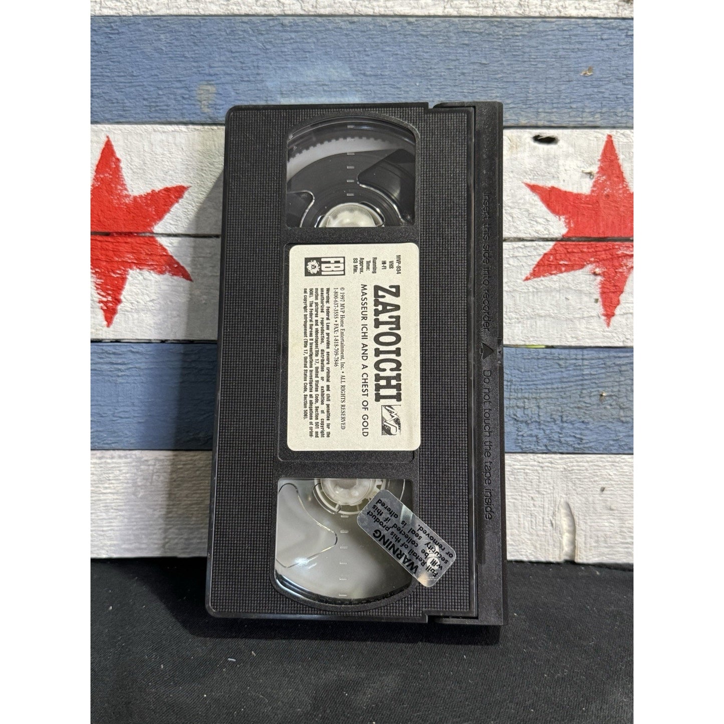 Zatoichi: Masseur Ichi and a Chest of Gold - VHS Used