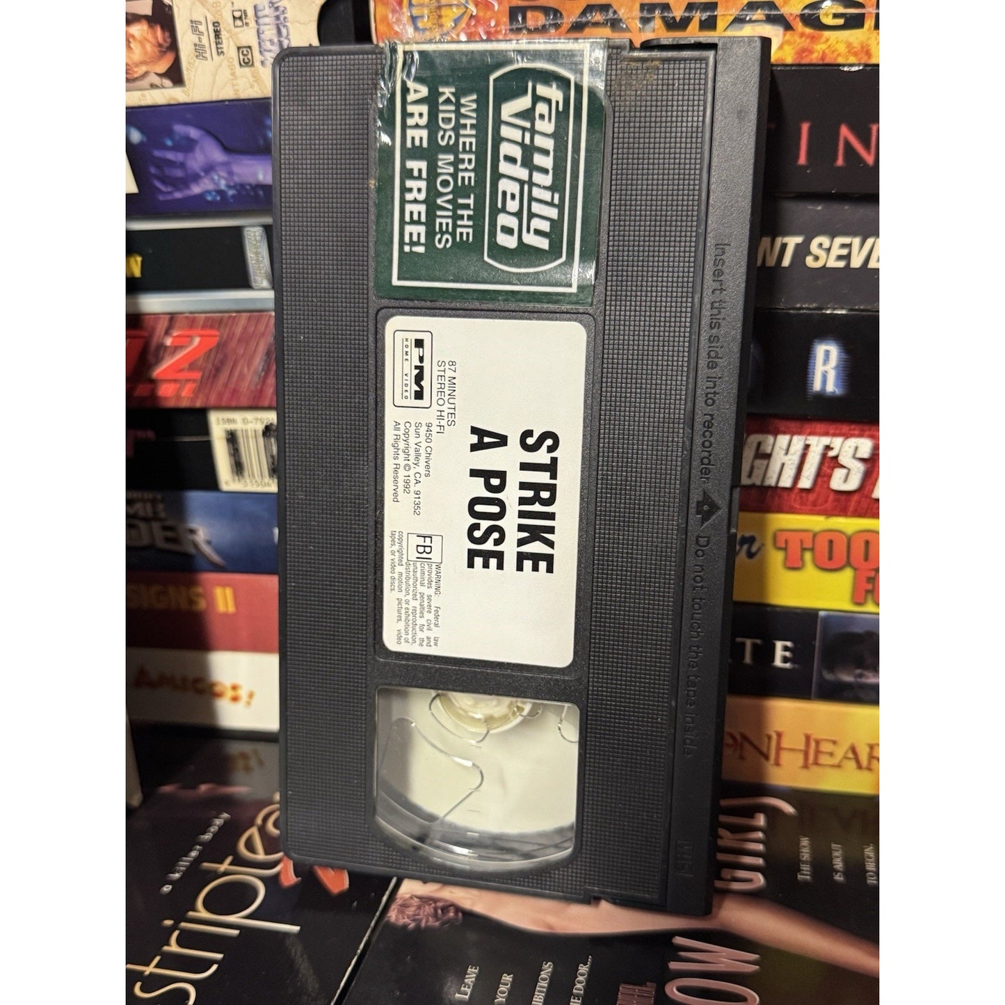 Strike A Pose - VHS Used
