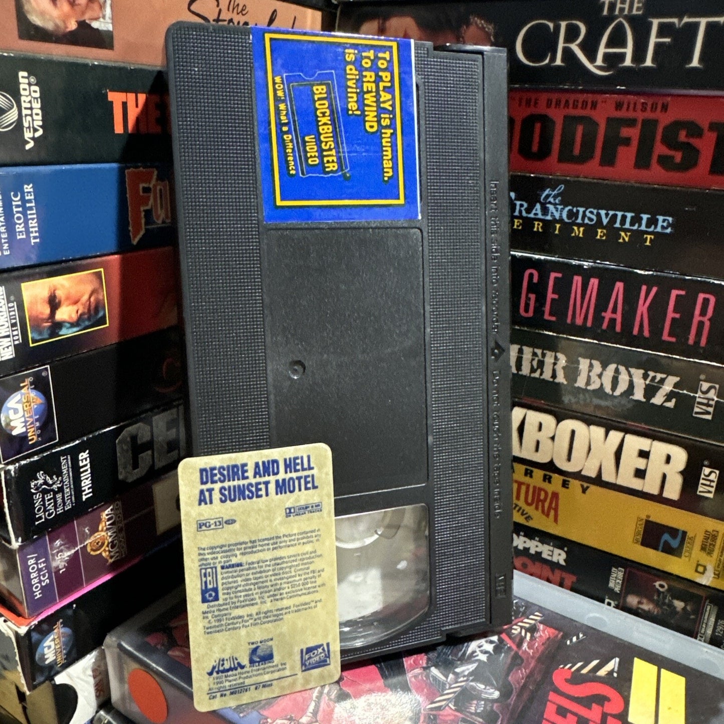 Desire And Hell At Sunset Motel - VHS Used