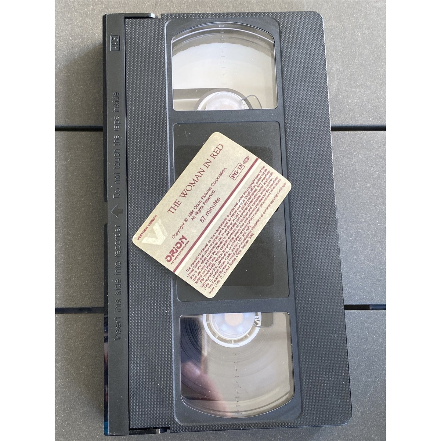 The Woman In Red - VHS Used
