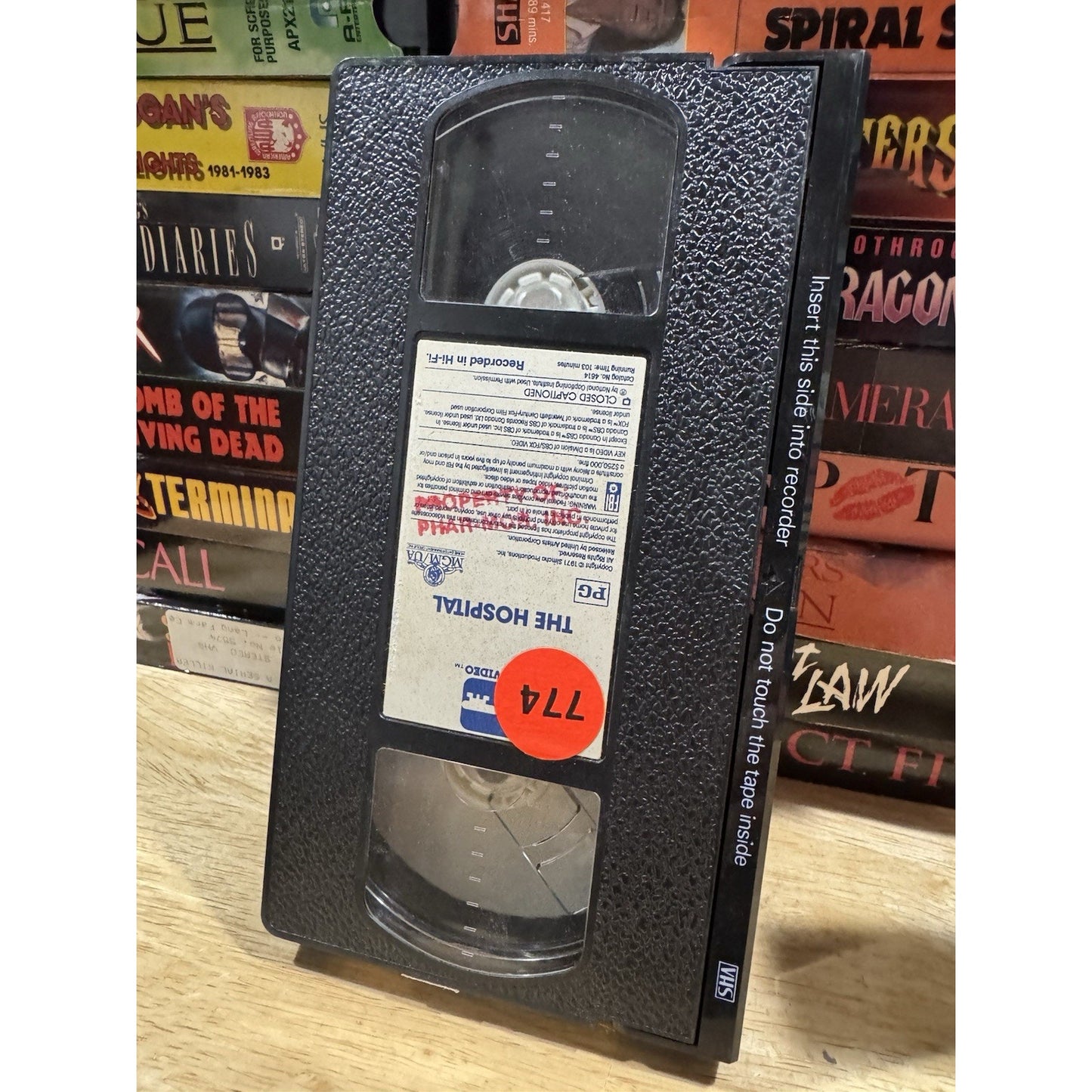 The Hospital - VHS Used