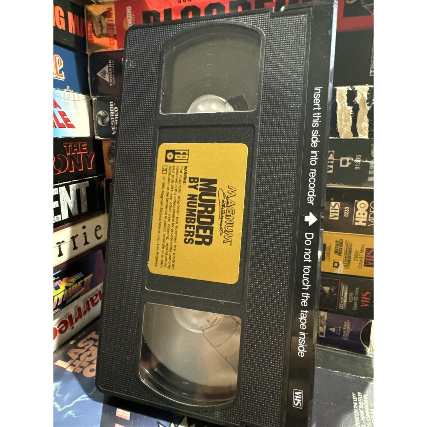 Murder By Numbers - VHS Used