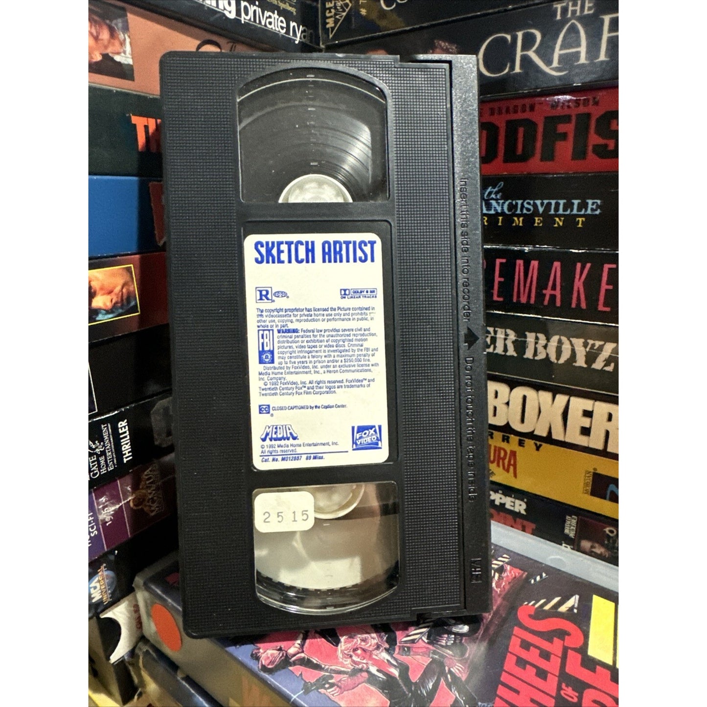 Sketch Artist - VHS Used