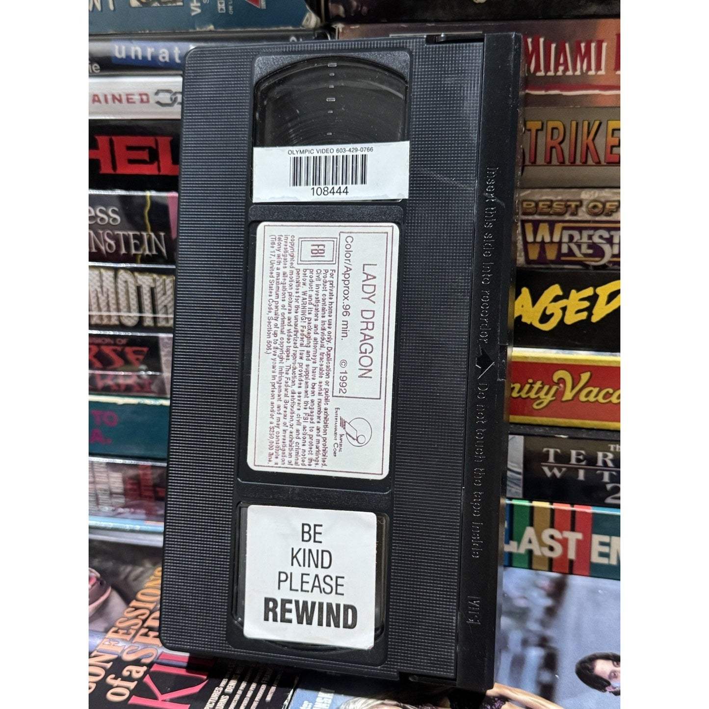 Lady Dragon - VHS Used
