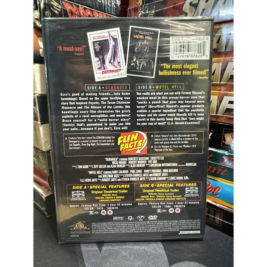 Deranged / Motel Hell - DVD