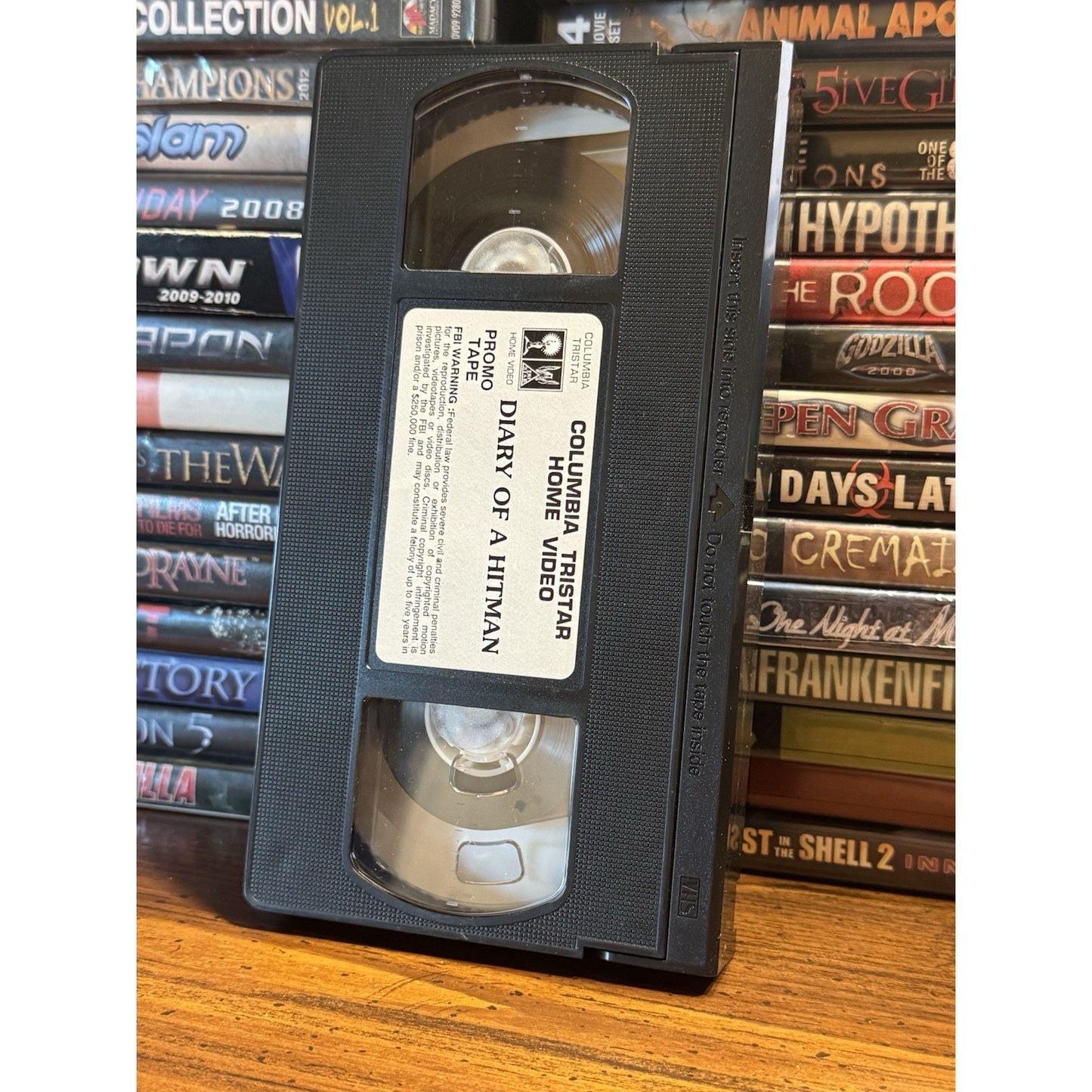 Diary of a Hitman Promo Screener - VHS Used