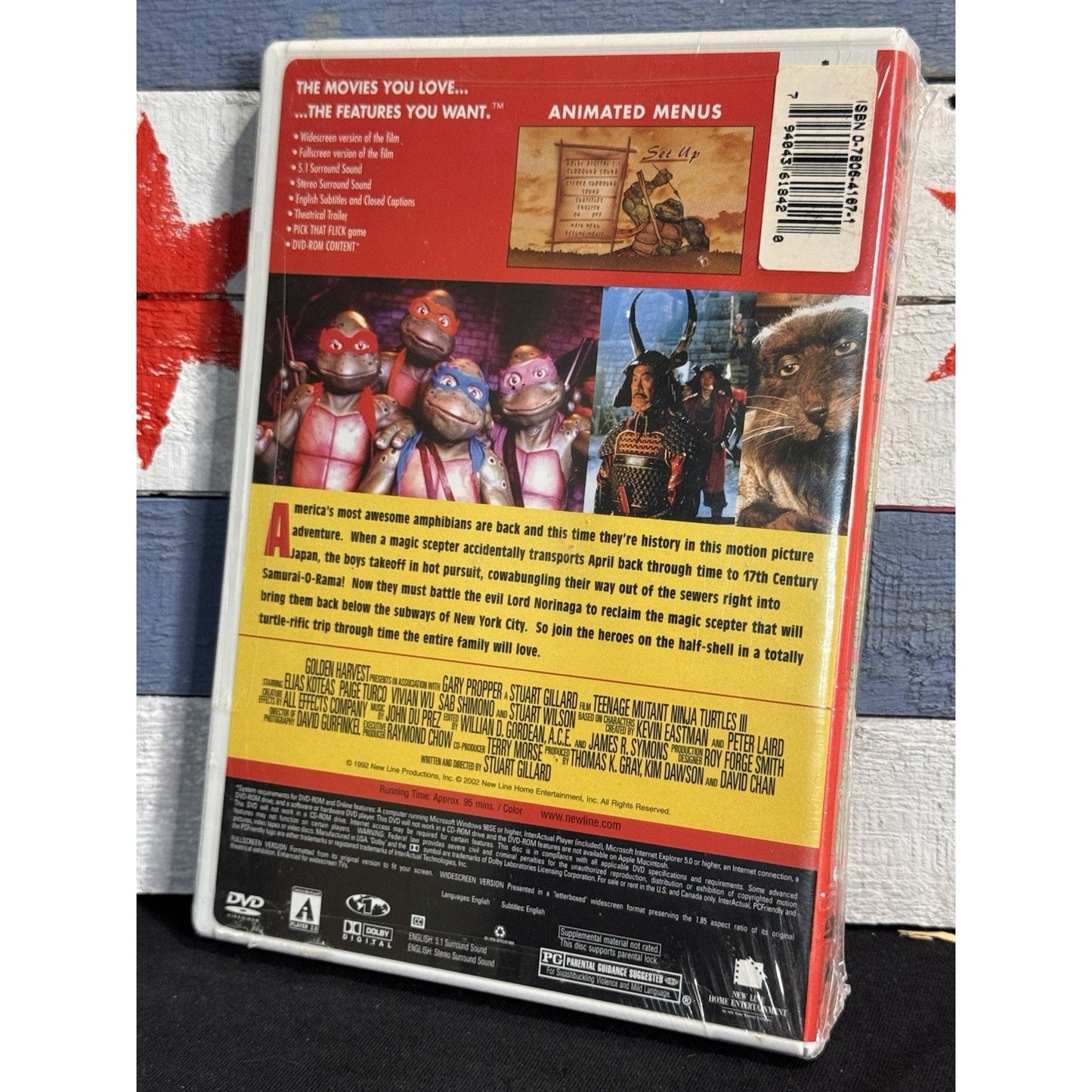 Teenage Mutant Ninja Turtles 3 - DVD