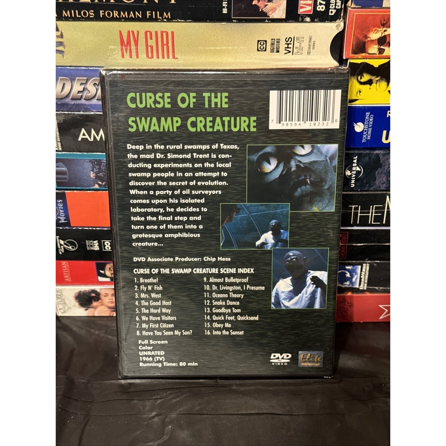 Curse of the Swamp Creature - DVD