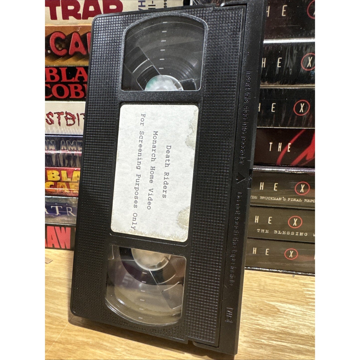 Death Riders Promo Screener - VHS Used