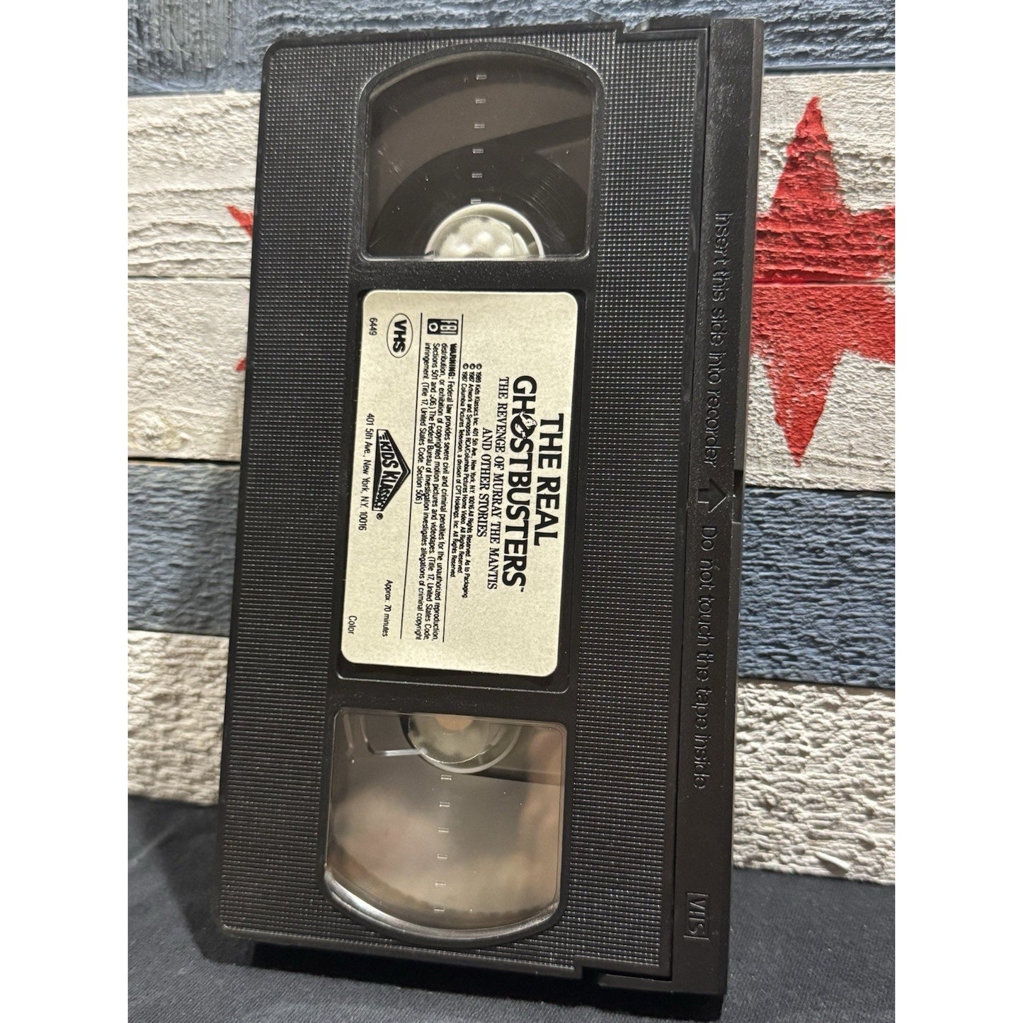 The Real Ghostbusters Revenge of Murray the Mantis Cartoon - VHS Used