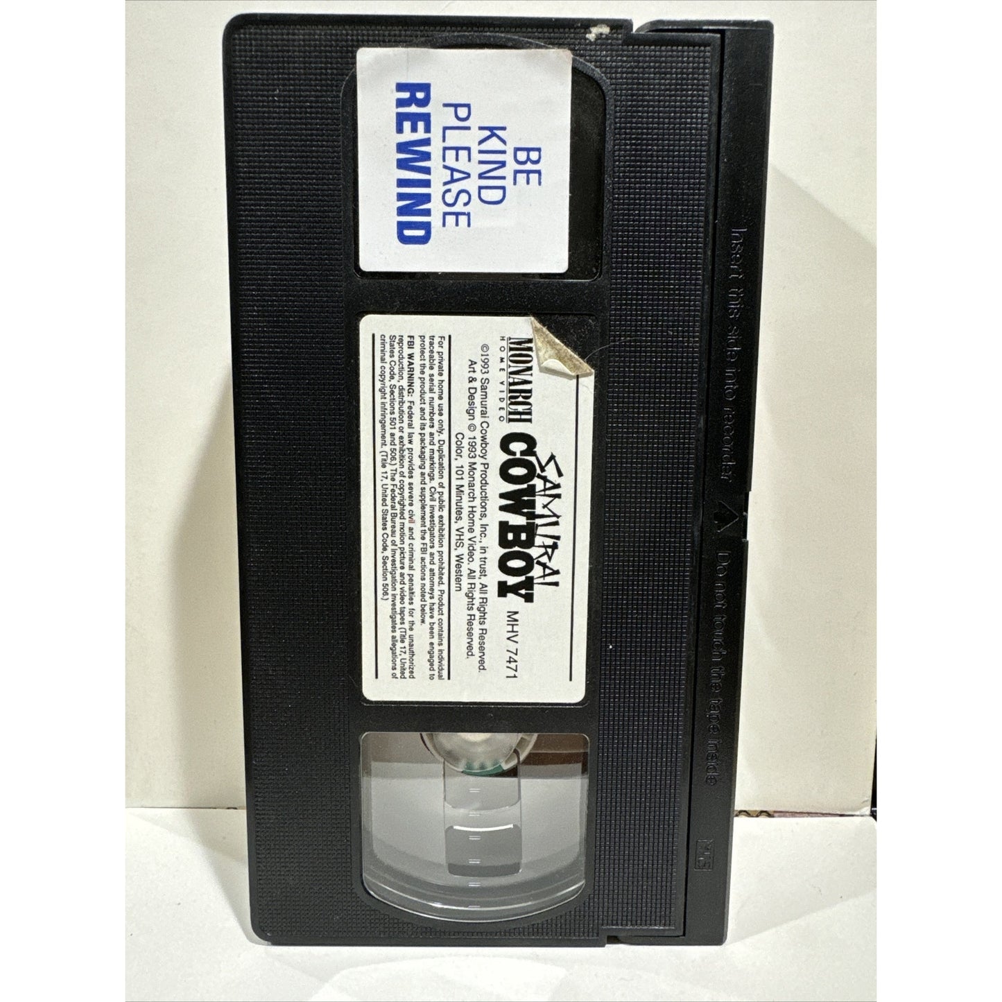 Samurai Cowboy - VHS Used