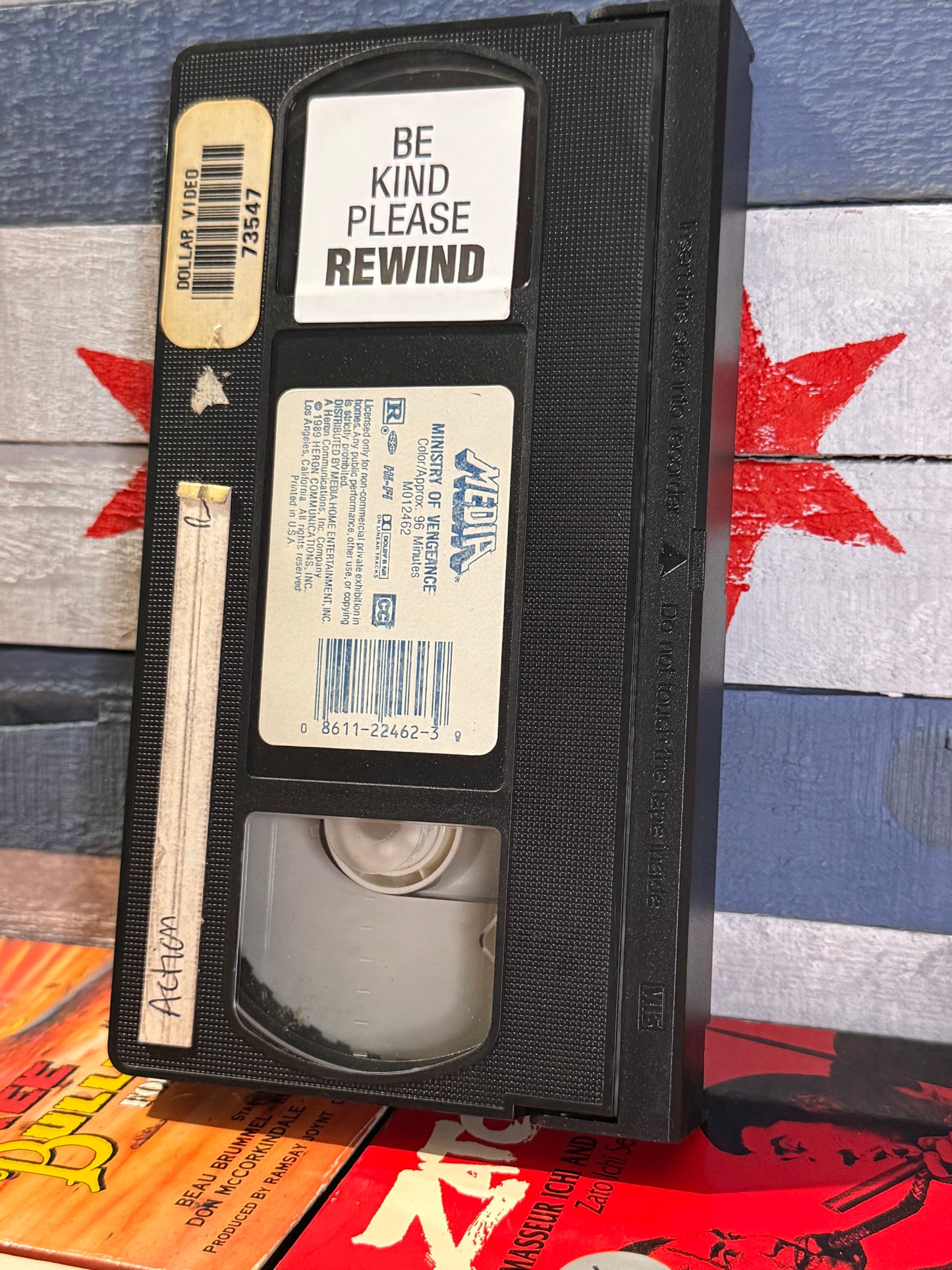 Ministry of Vengeance - VHS Used