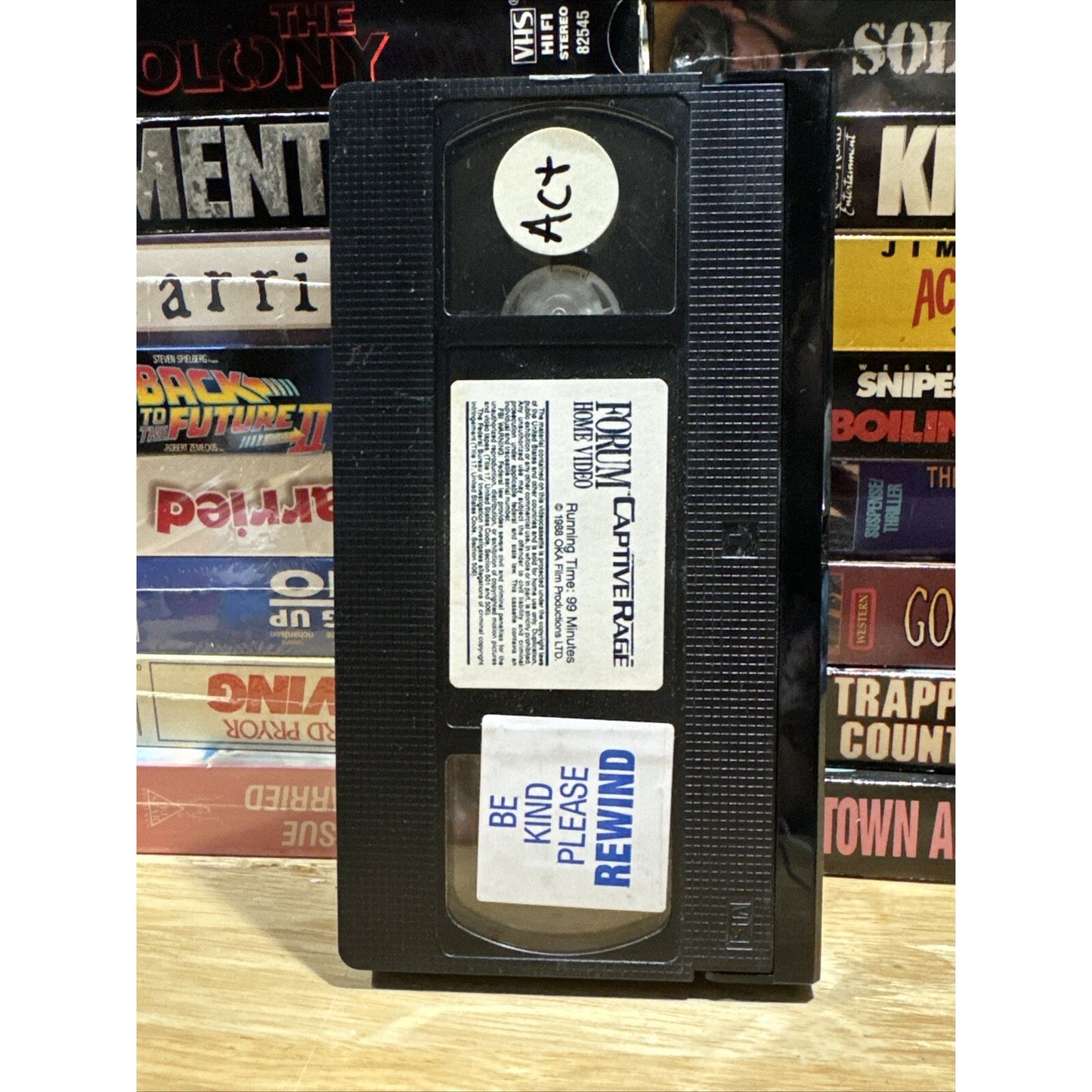Captive Rage - VHS Used