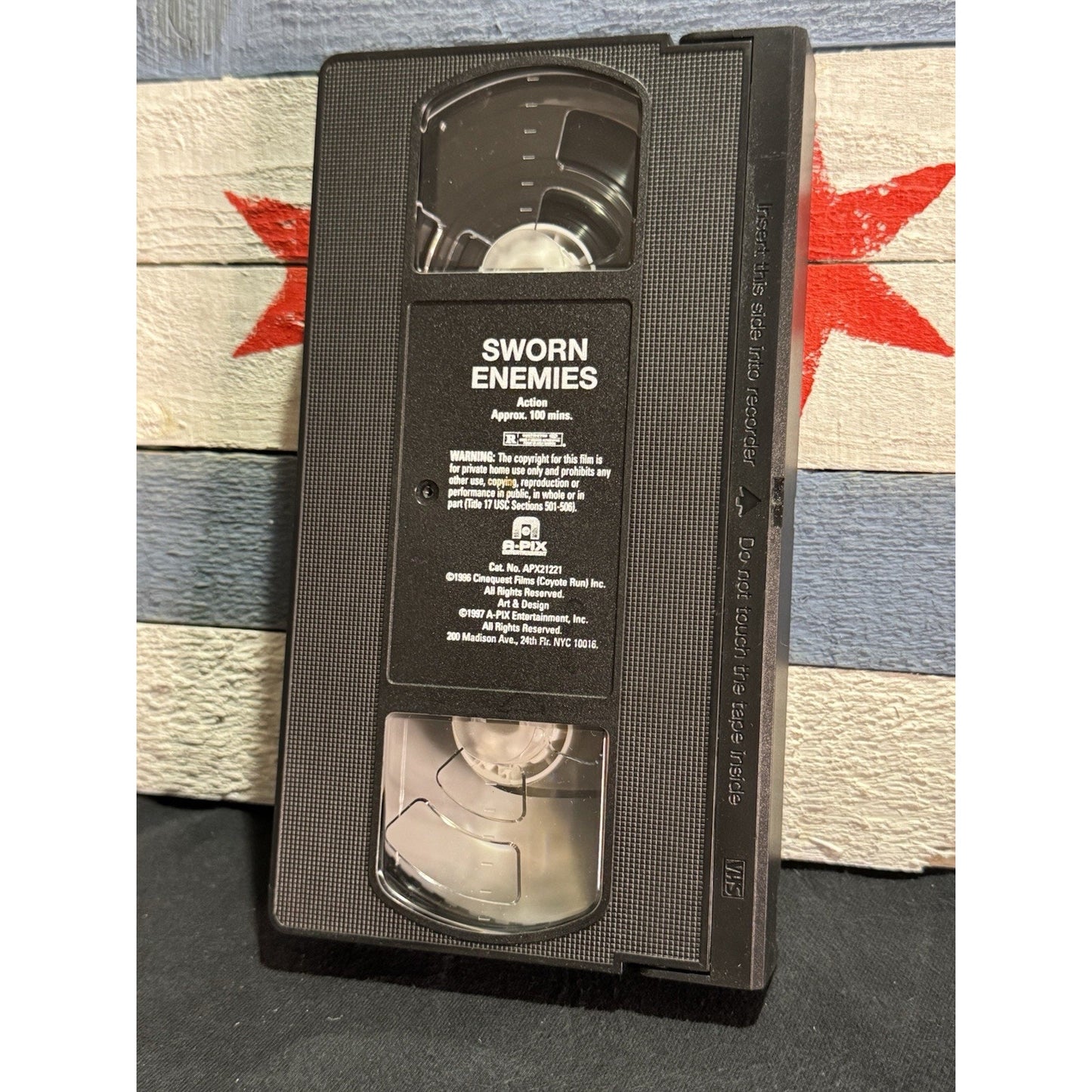 Sworn Enemies VHS Used