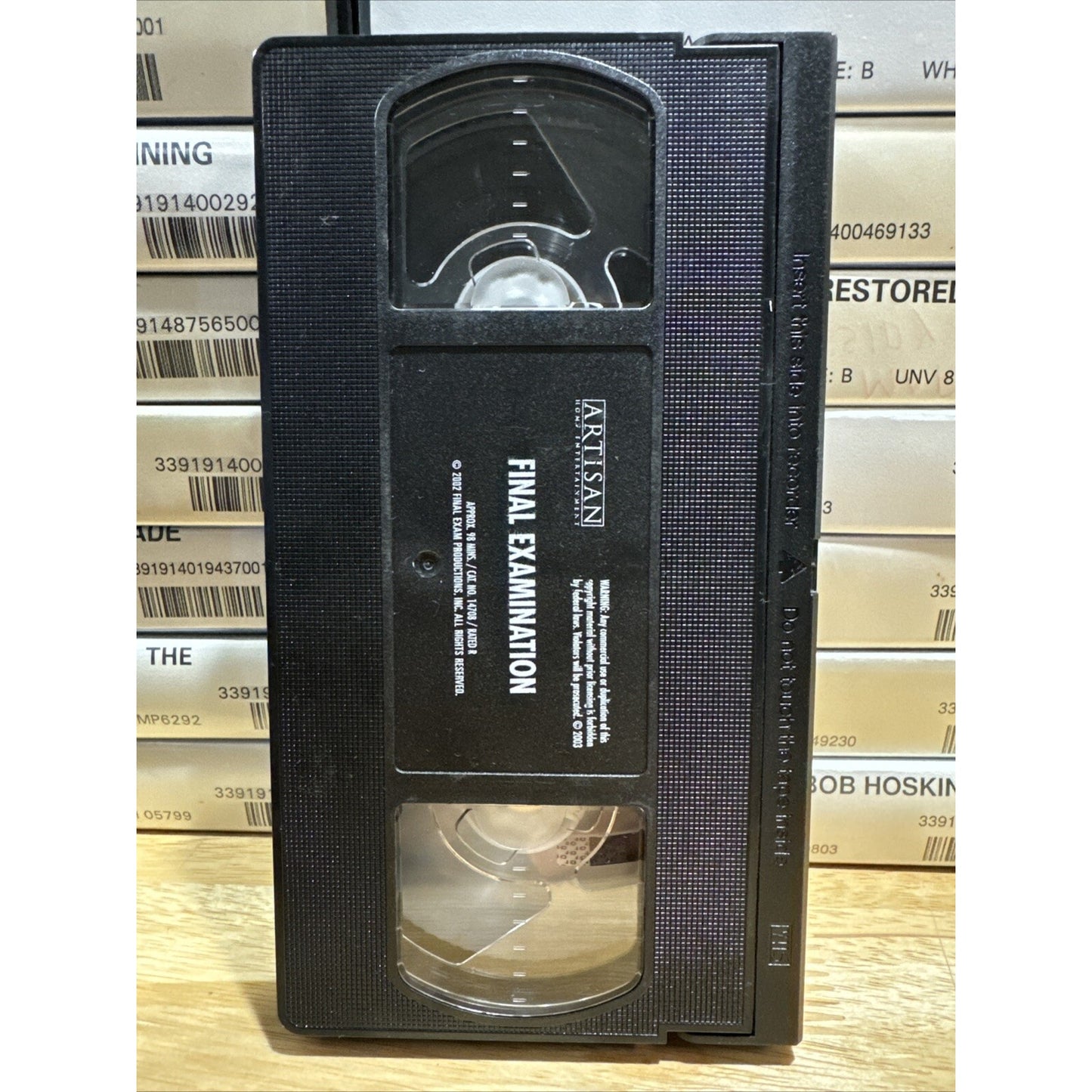 Final Examination - VHS Used