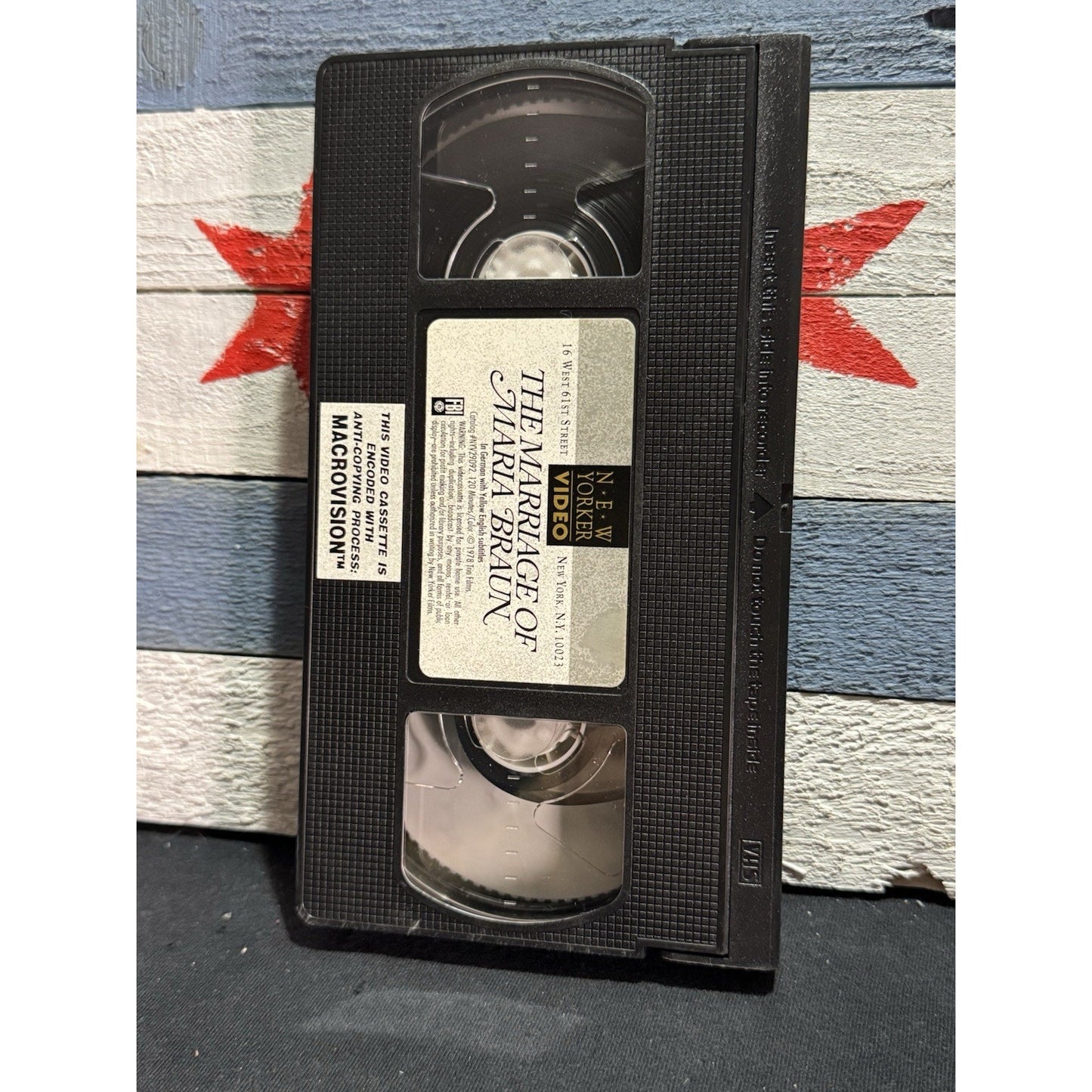 The Marriage of Maria Braun - VHS Used