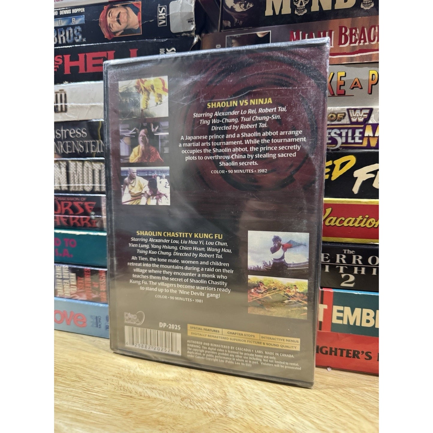 Shaolin Vs Ninja/Shaolin Chastity Kung Fu - DVD