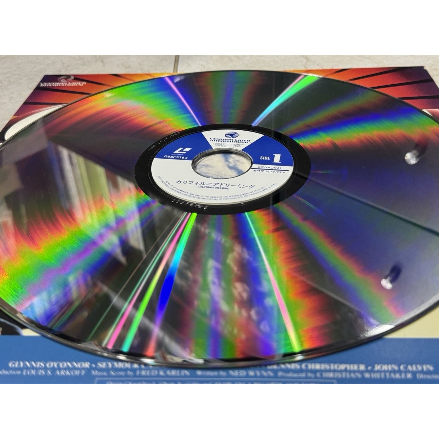 California Dreaming - Japanese Import Laserdisc Used