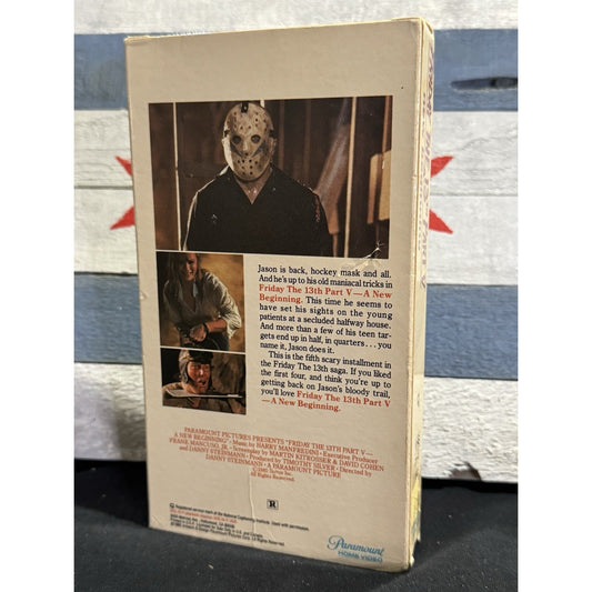 Friday the 13th - Part 5: A New Beginning - VHS Used