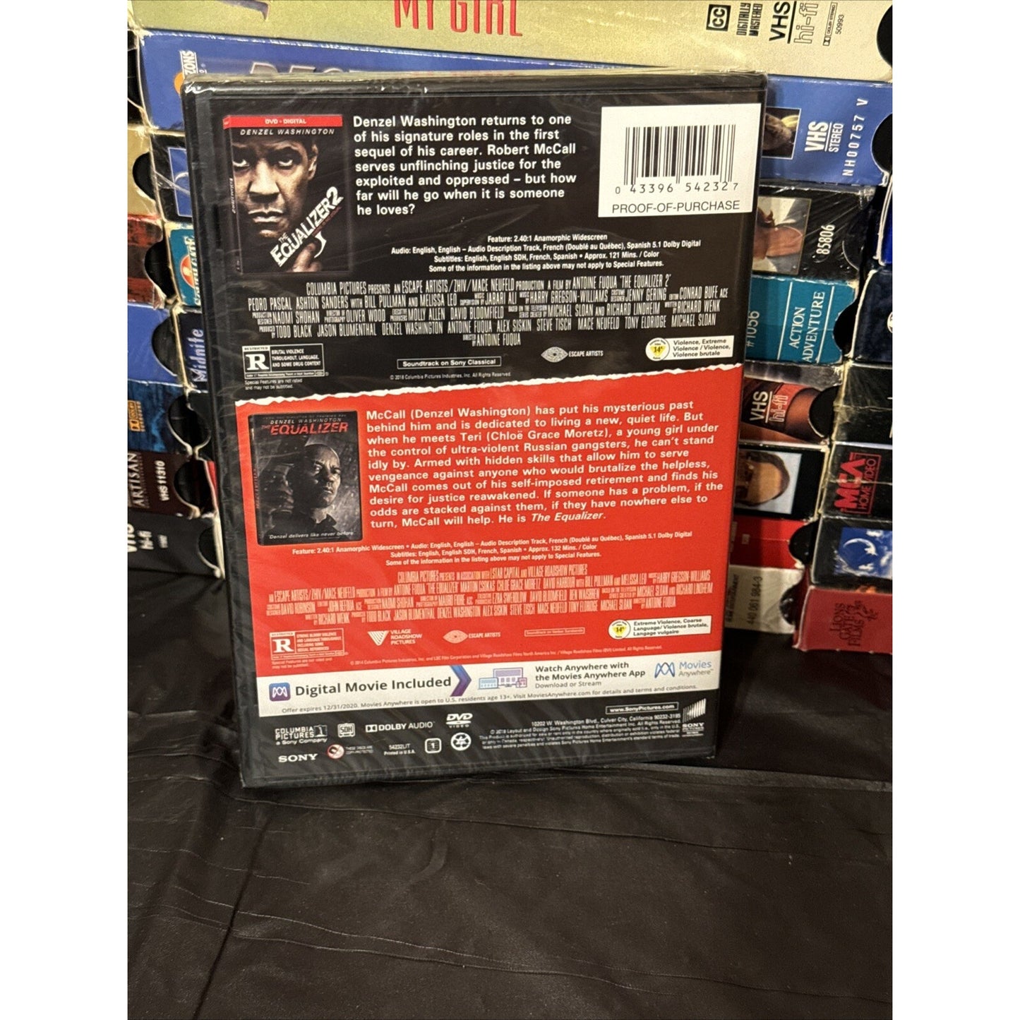 The Equalizer 1 & 2 - DVD