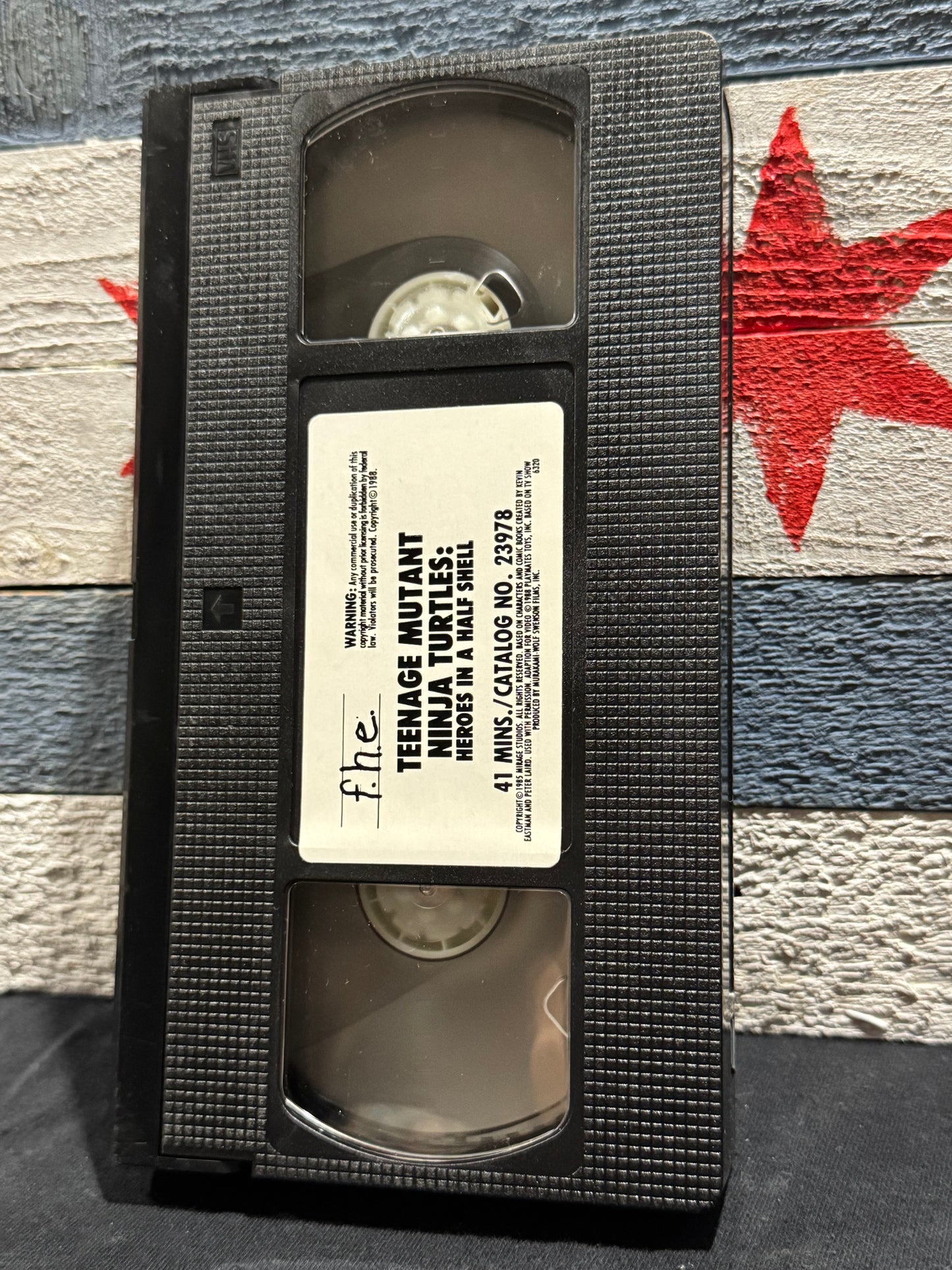 Teenage Mutant Ninja Turtles: Heroes in a Halfshell - VHS Used