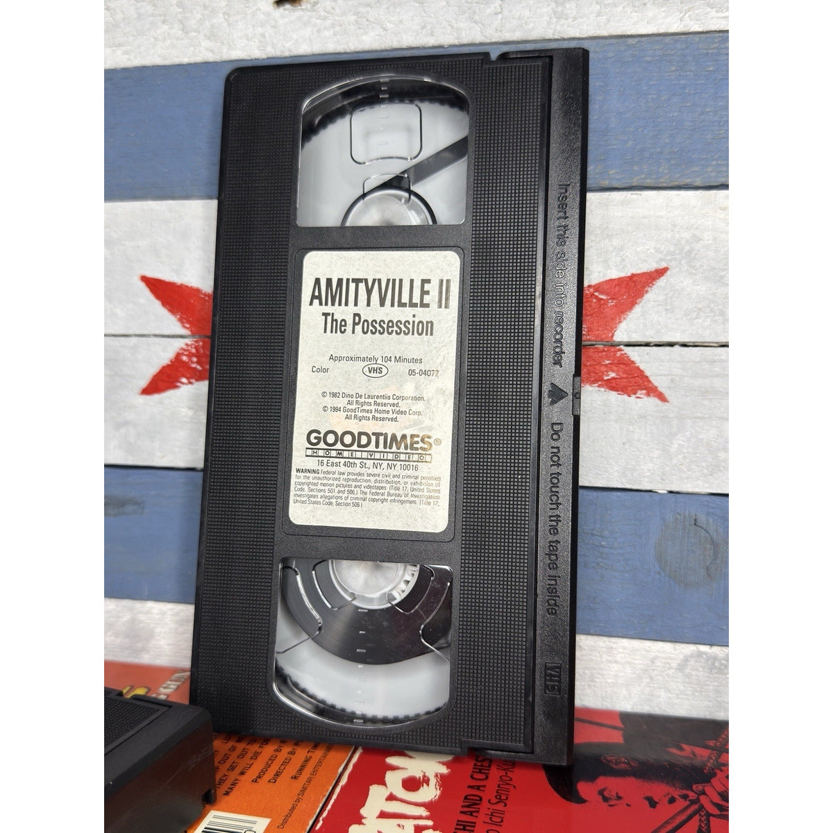 The Amityville Horror & Amityville II - VHS Used
