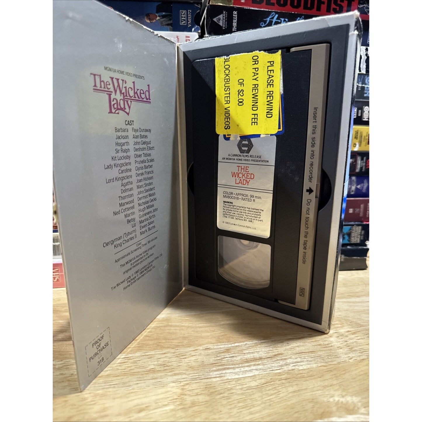 The Wicked Lady - VHS Used
