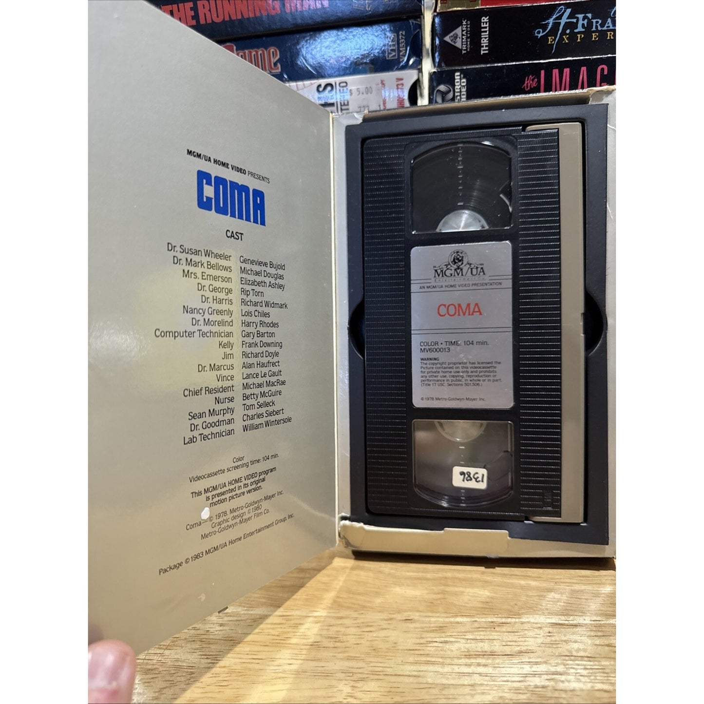 Coma - VHS Used