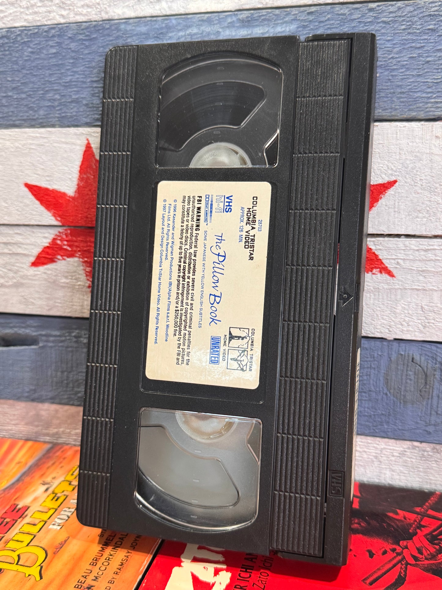 The Pillow Book - VHS Used