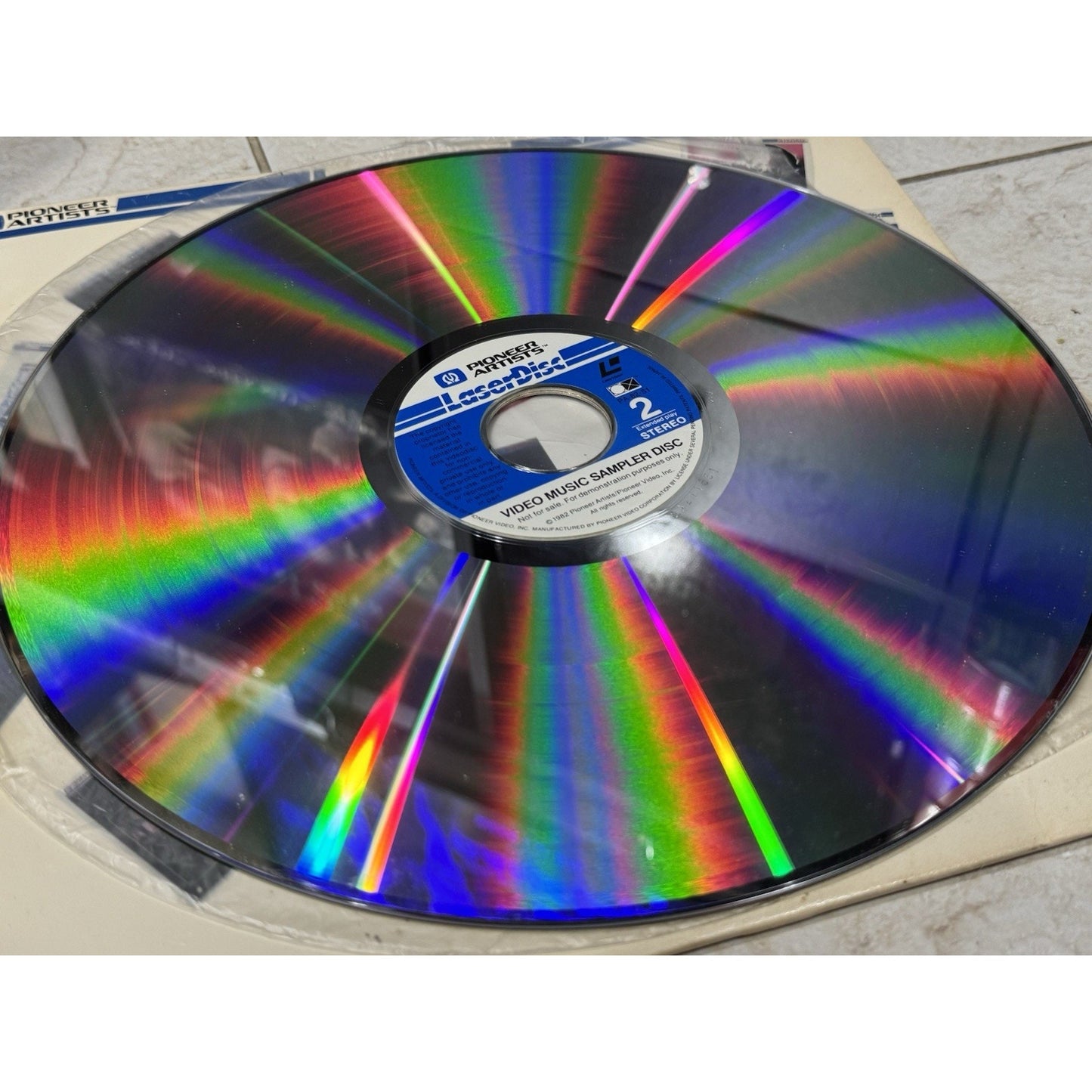 Video Music Sampler Disc - Laserdisc Used
