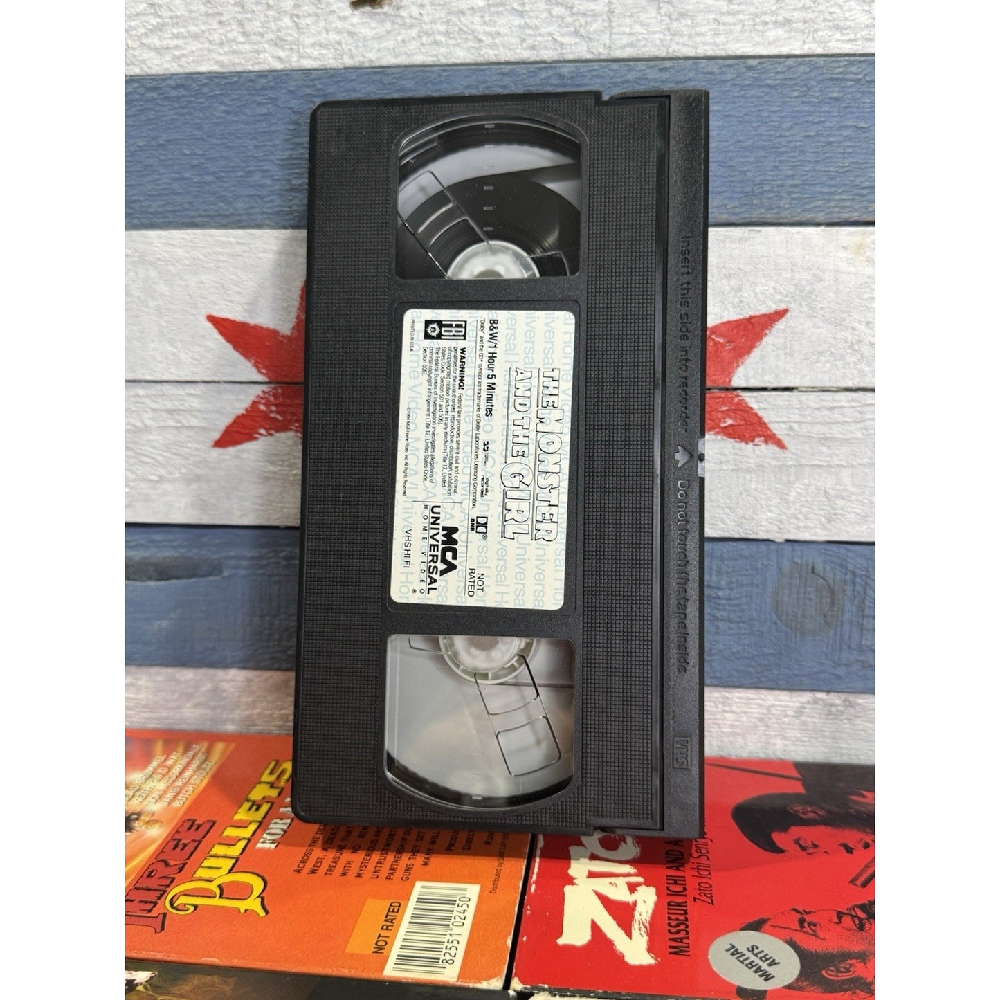 The Monster and the Girl - VHS Used