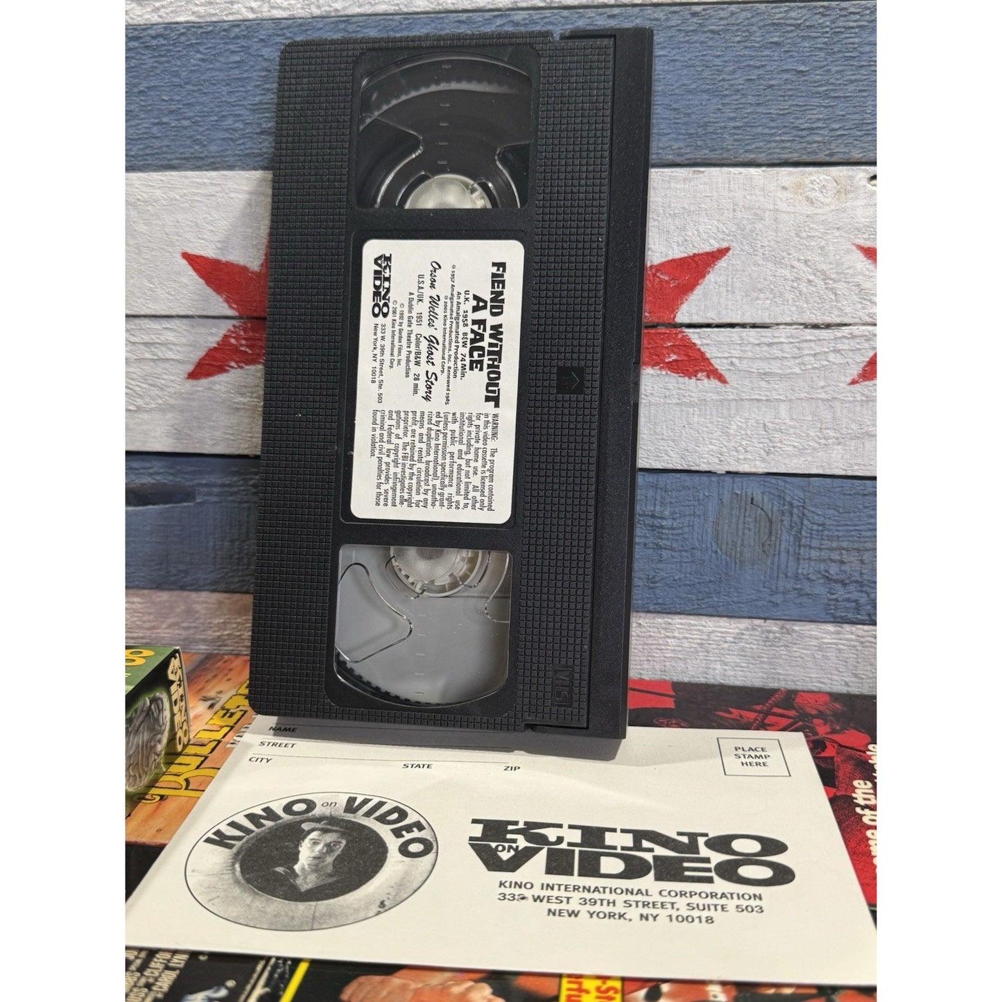 Fiend Without a Face/Orson Wells’ Ghost Story - VHS Used