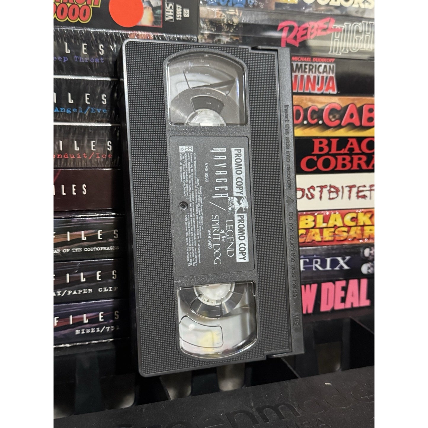 Ravager/Legend of the Spirit Dog Double Promo Screener - VHS Used