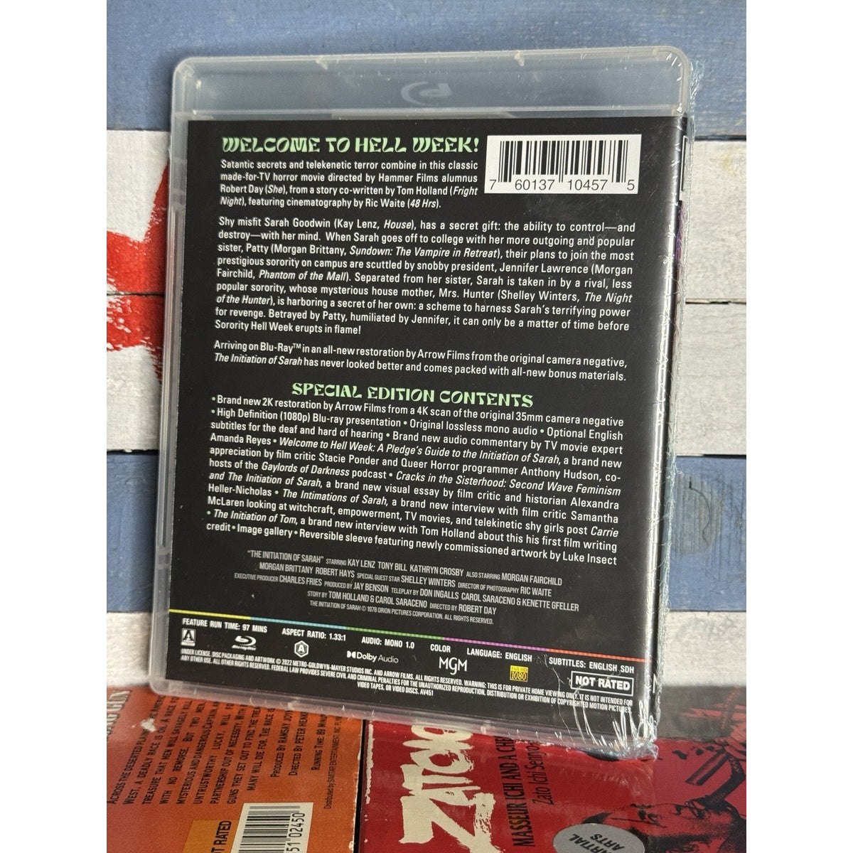 The Initiation of Sarah Arrow Video Special Edition - Blu-ray