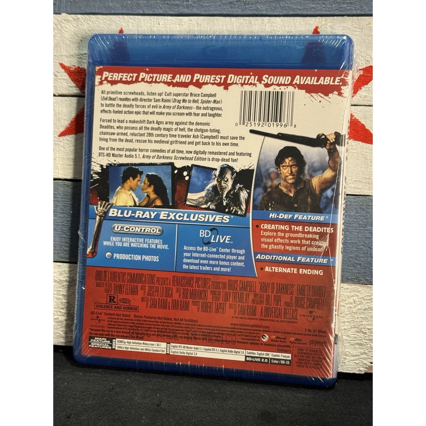 Army of Darkness Screwhead Edition - Blu-ray